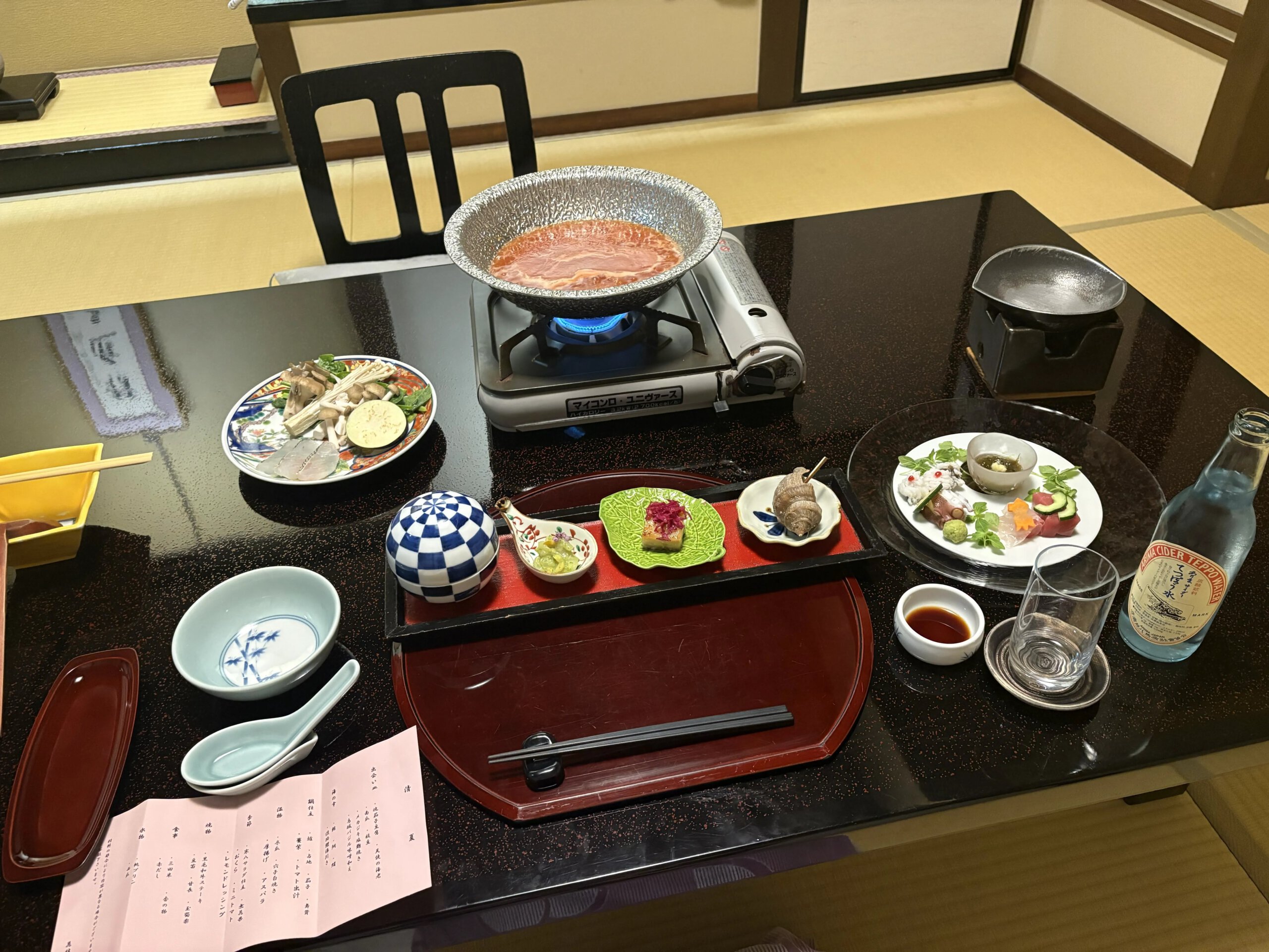 御幸荘花結び 部屋食