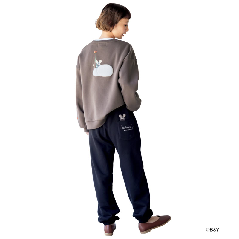 プルオーバー¥1,639、パンツ¥1,639（シーズン リーズン バイ リン アンド レッド／しまむら）