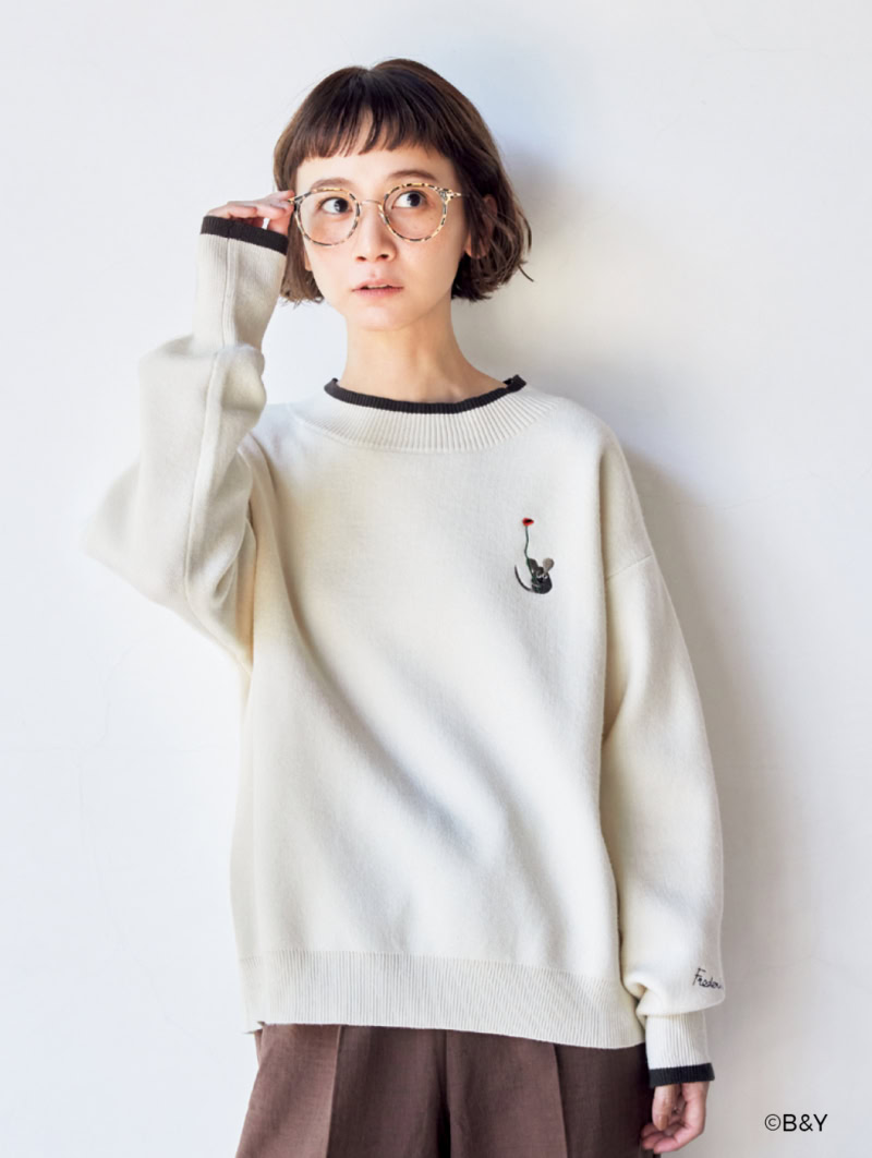 ニットプルオーバー¥2,189（シーズン リーズン バイ リン アンド レッド／しまむら）