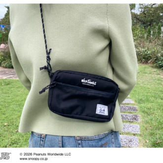 【InRed11月号付録】ピーナッツ×ワイルドシングスのショルダーバッグをレビュー！