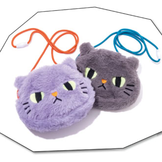 ハロウィンポシェット ネコ 各￥858