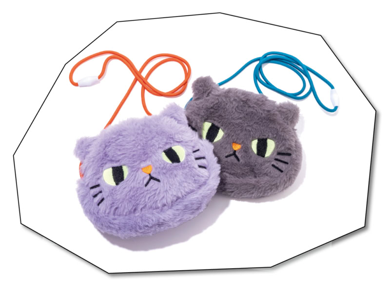 ハロウィンポシェット ネコ 各￥858