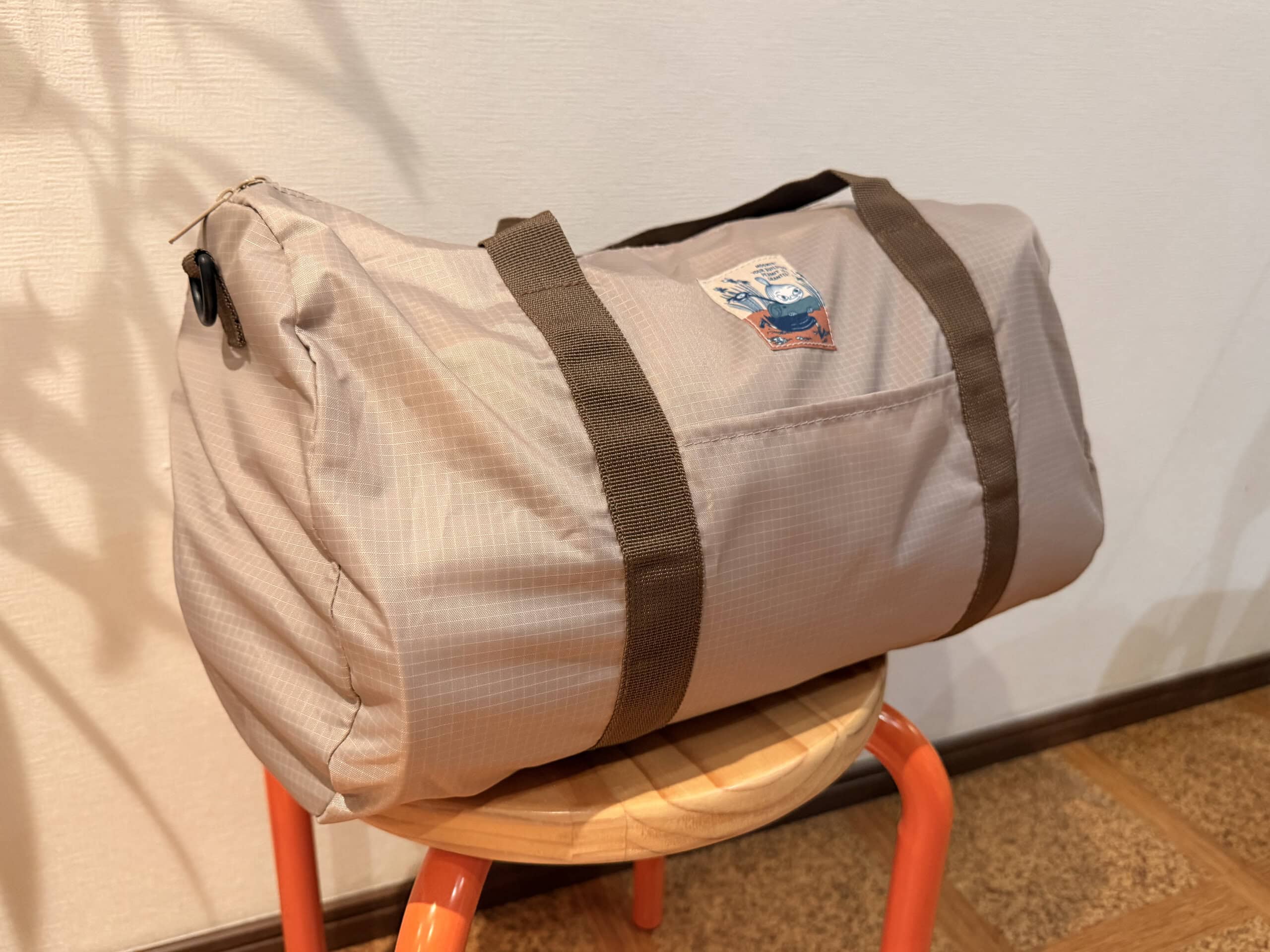 インレッド8・9月合併号付録 ムーミン ボストンバッグ / たくさんの荷物が収まる大容量!